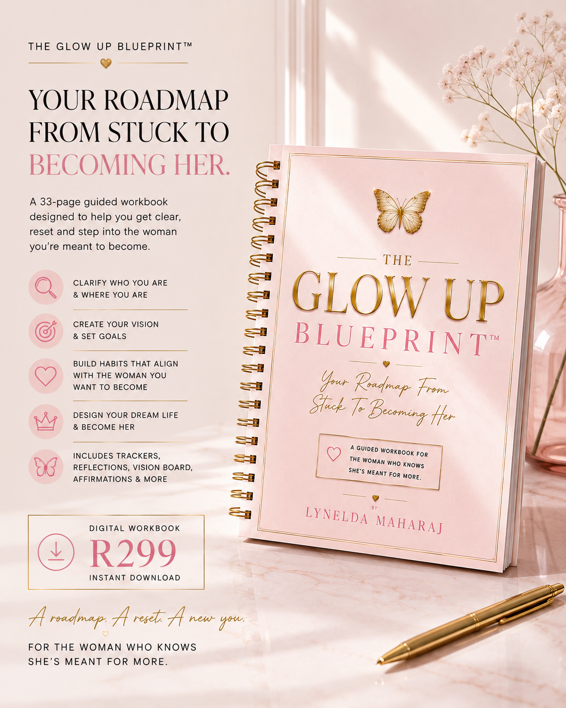 THE GLOW UP BLUEPRINT: Your Roadmap From Stuck To Becoming Her - Image 2